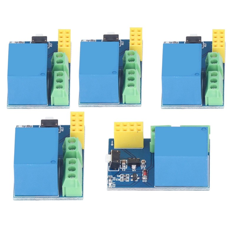 5Pcs WIFI Relay Module PCB WIFI Smart Socket Relays Board
