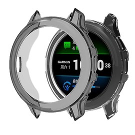 Lamshaw Compatible for Garmin Venu 3S Case, Ultra Thin Soft TPU Protective Bumper Case Cover Compatible for Garmin Venu 3S 41mm / Venu 3 45mm Smartwatch (Venu 3S 41mm, Black)