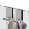 KITHOLD Shower Door Hooks, 2 Pack Triple Shower Towel Hook