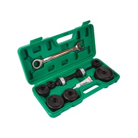 UTZIKO Manual Knockout Hole Punch Driver Kit 1/2 to 2 inch Electrical Conduit Hole Cutter Set - Professional KO Tool Kit for Precise Conduit Hole Sizes (1/2"~2")