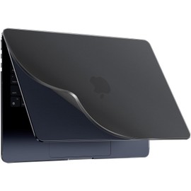 BlueSwan Flexible Case Compatible with MacBook Air 15 inch, M4 M3 M2 2025-2023 A3241 A3114 A2941, Shatterproof PP and Matte Air 15'' Protective Case, Matte Black