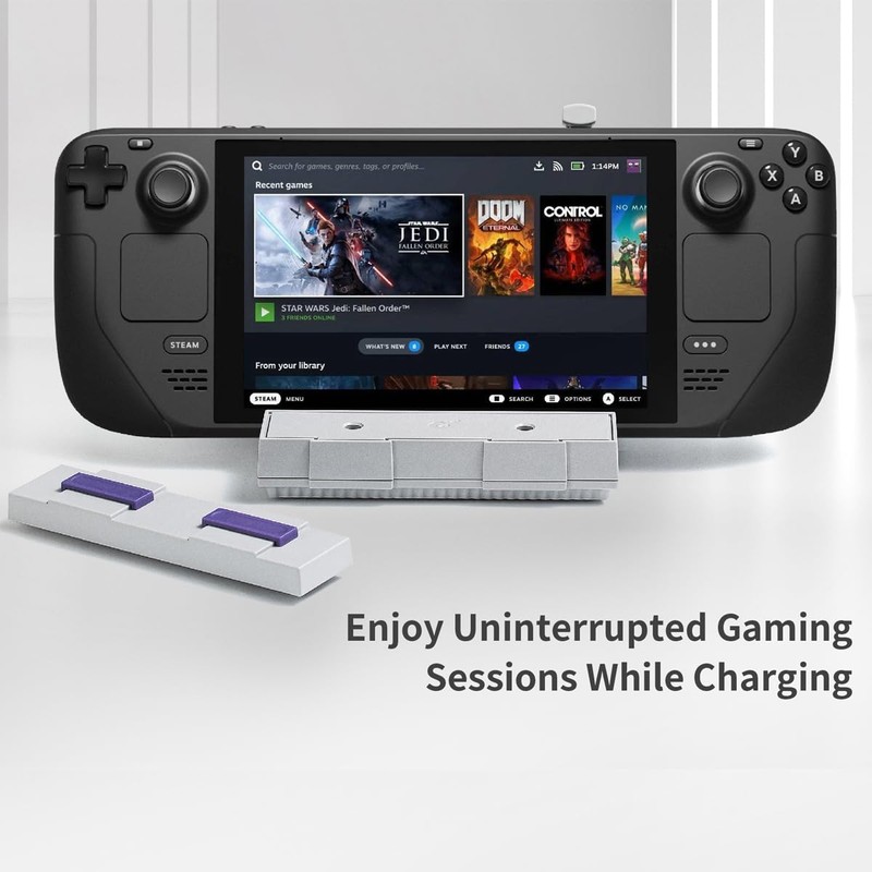GuliKit 7 in 1 Docking Station for Steam Deck OLED,ROG