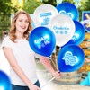 BOOMTOP 24pcs Oktoberfest Deko Ballons Bayrische Deko Luftballons O'zapft is
