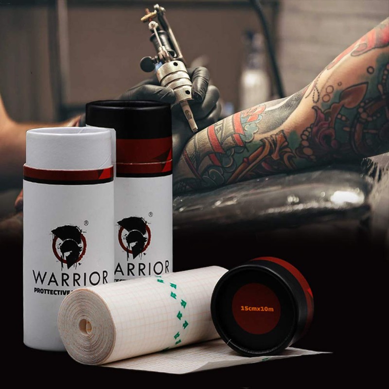 WARRIOR Tattoo Protection Film Bandage 15cm x 10cm Breathable Waterproof