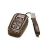 Vitodeco Genuine Leather Smart Key Fob Case with Leather Key