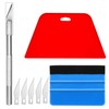 8 Pcs Vinyl Wrap Tools, Professional Wallpaper Hand Tool Kit,