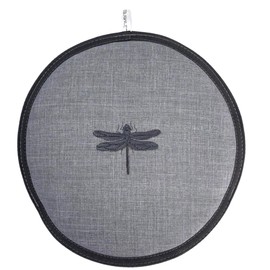 Tortillero Hipertérmico de LINO color gris - Tortillas calientes hasta 1 hora