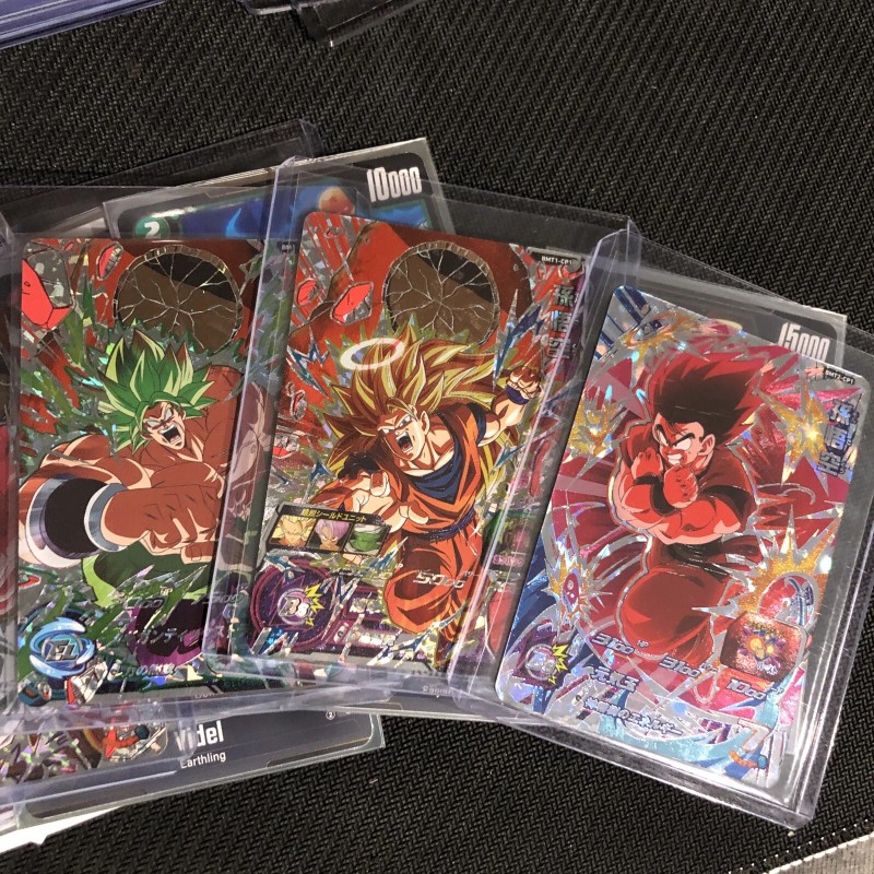 Dragon Ball Super/Héroes Sealed Promo Pack And 2 Gold Stamp