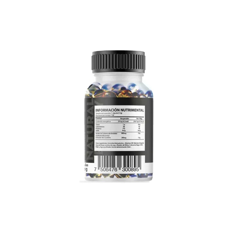 Cla + L-carnitina Natural Energy 1500mg. Con 120 Capsulas