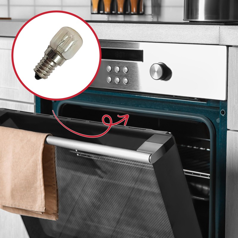 92208610 15 W 230 V E14 300 Degree Bulb for