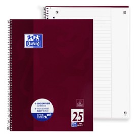 Oxford School Optic Paper 90 g/m² 100050355 College Notepad/A4 +/Lined/Margin, 80 Pages