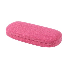 CHARMANT MT548 Glasses Case, Hard Denim, Stylish, Cute, Women's, Men's, Popular, Shock Resistant, Pink