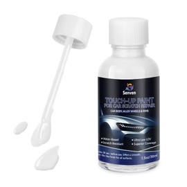 Car White Paint Touch Up Cars Scratch Repair for Vehicles, Rim High-Gloss White Paint Pen 30ML Quick Drying Automotive Scratch Repair, Non-toxic 1.5 oz Easy to Use
