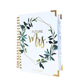 Wedding Planning Book,Wedding Planner Book and Organizer for The Bride, Future Mrs Engagement Gift - Hard Cover, Pockets