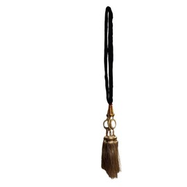 Women Punjabi Parandi Paranda Choti Braid/Tassles Hair, Hair Extensions for Girls and Women Set of 1 Color- Big Mirror(Golden Black Color)