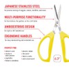 Joyce Chen Original Unlimited Tijeras de cocina multiusos con asas