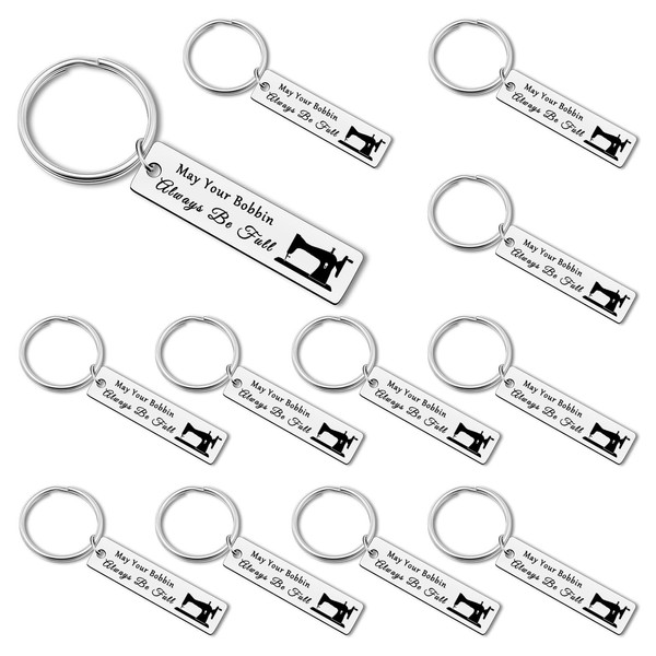 Sewing Gifts for Women 12Pcs Keychain for Quilter Sewing Gifts