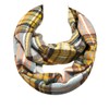 allydrew Fashionable Plaid Winter Scarf Accessories, Infinity, Autumn Gray
