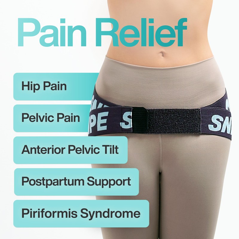 SNPE Dual Support ComfortFit SI Joint Belt : superior stability