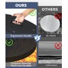 22" Round Fire Pit Lid Fits for Bonfire Pits up