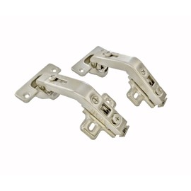 2 of Clip-on Lazy Susan Hinges Full Overlay for Corner Cabinet Cupboard Folded Door Combination with Screws Corner Cabinet Replacement Cabinet Hardware for Coner Folding Cabinet Door (135 Degree)