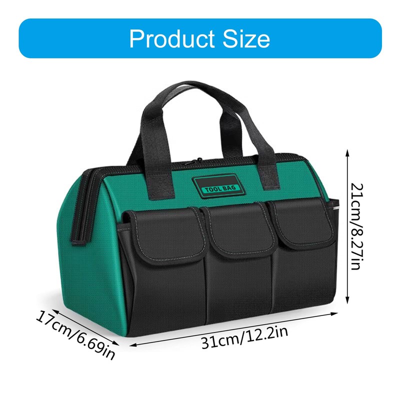 13inch Tool Bag Heavy Duty Tool Storage Bag Large Capacity