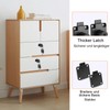 4 Sets Furniture Lock with Key, 22 mm Security Cabinet