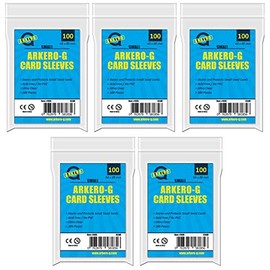 Arkero-G 60 Small Matte Card Sleeves Various Colours (Matte Card Sleeves) for Slim Games such as Yu-Gi-Oh! Japanese Size
