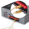 deleyCON 4 x Banana Plugs Gold-Plated and Screwable for Cable