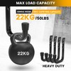 GURADESIGN 8-Pack Heavy Duty Garage Hooks for Hanging 50 lbs,