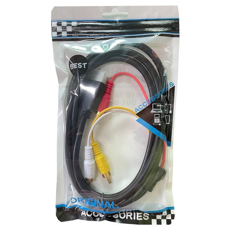 BERLAT HDMI to RCA Cable, 1080P 5ft/1.5m Male to Male