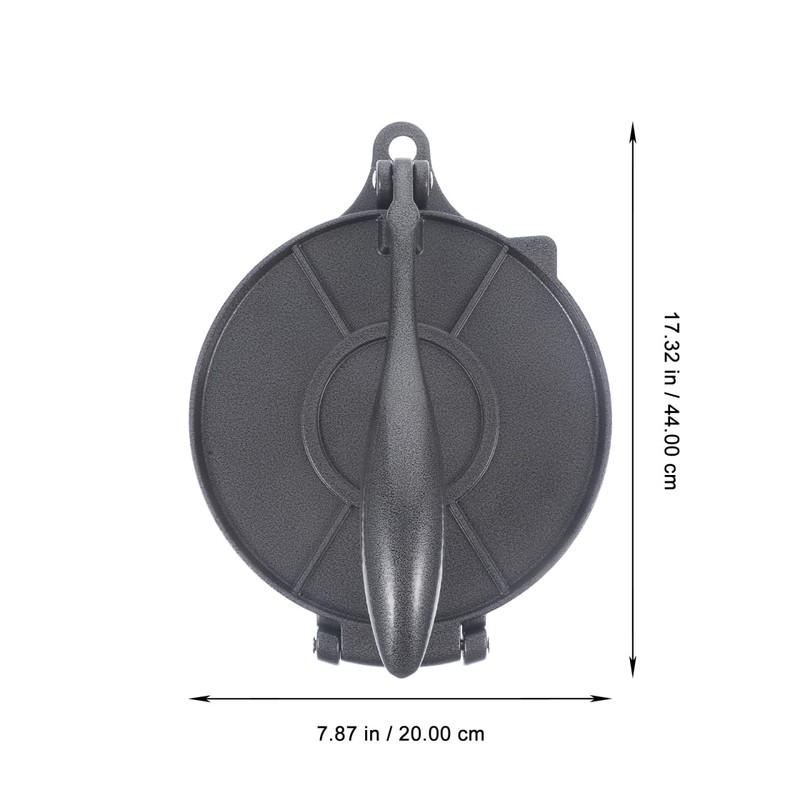 MUCKLILY 8 Inch Aluminum Tortilla Press Dough Presser for Tortilla