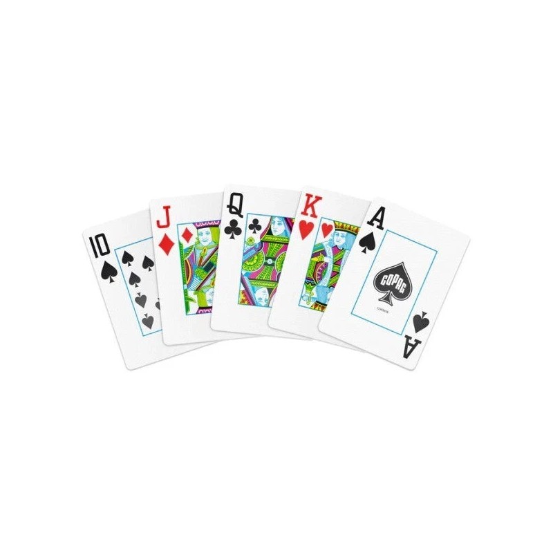 COPAG 1546 100% PLASTIC PLAYING CARDS - POKER SIZE JUMBO