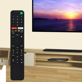 RMF-TX500P Replacement Infrared Remote Control Compatible for Sony Bravia TV A8H X85G X95G X8000 X8500 X9000 X9500 Series KD-55A8H KD-65A8H KD-43X8000H KD-49X8000H KD-55X8000H KD-55X8500G KD-55X8577G