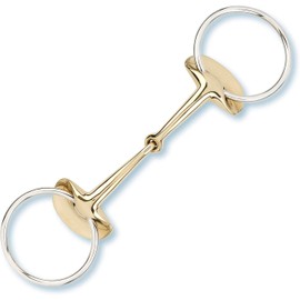 Stübben 2264 Golden Wings Snaffle Bit single jointed - 4 1/8"·10,5cm