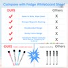 Weekly Calendar for Fridge,12×8” Magnetic Fridge Calendar Refrigerator Calendar, Weekly