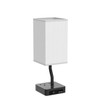 Alimentata Alimentata Bedside Table Lamp, Touch Control Nightstand Bedroom Lamp