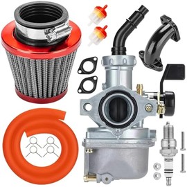 PZ22 Carburetor 22mm Carb 38mm Air Filter Kit for Coolster TaoTao Apollo SSR 110cc 125cc ATV XR CRF50 TaoTao DB14 rfz blazer Pitster Pro 4 Stroke Engine Chinese 4 Wheeler Quad Pit Dirt Bike Parts