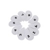 YFFSFDC Golf Iron Covers Headcovers 10 Pcs (3-9, A, Pw,