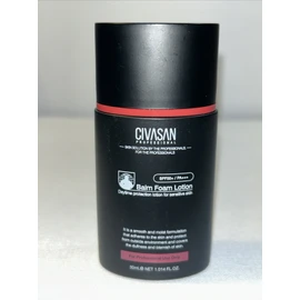 Civasan Balm Foam Lotion SPF 50 +, Daytime Lotion For Sensitive Skin New No Box