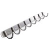 Coat Hook Rack with 8 Round Hooks - Premium Modern