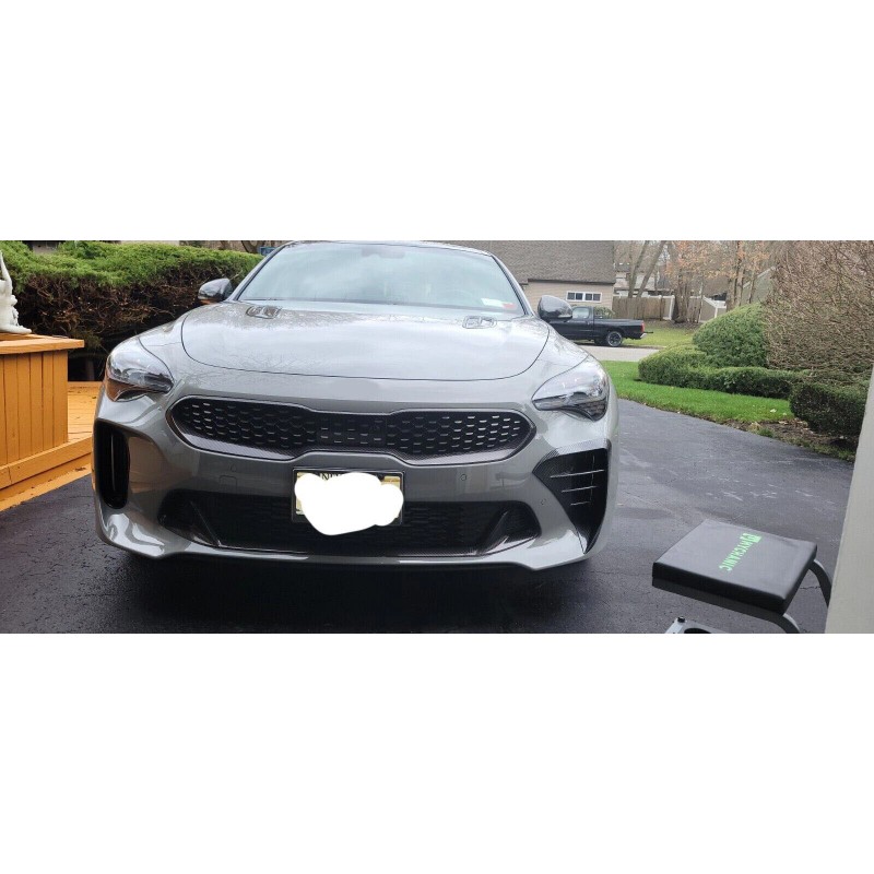 dtangor For KIA Stinger 2017-2023 Front Bumper Vent Hole Covers