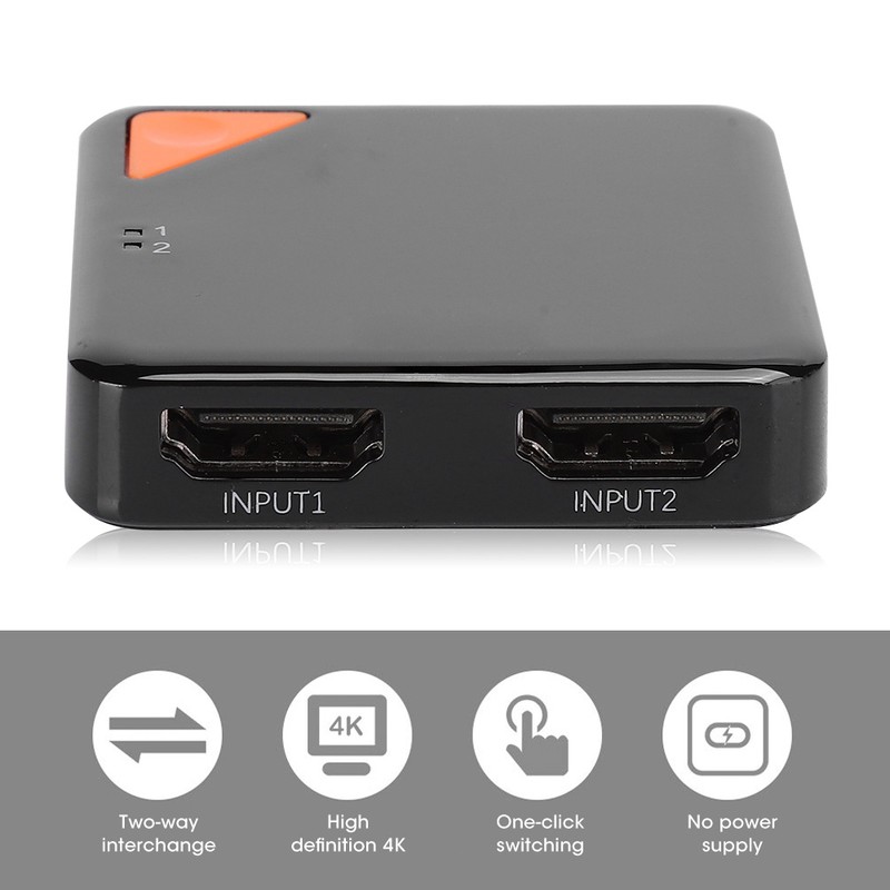 Geva HDMI One in Two Switcher Two in One Out