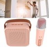 Mini Karaoke Machine Set Portable Bluetooth Speaker with 1 Wireless
