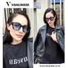 VANLINKER VL9731 - anteojos de sol cuadradas gruesas para hombres