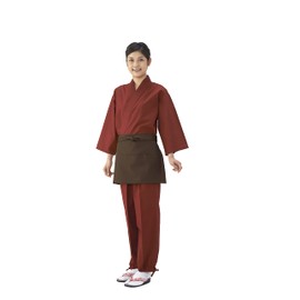 KOEI M30 Japanese Style Short Apron, Hump, 100% Cotton, Canvas, Front Hanging, Unisex, Length 13.4 inches (34 cm), Navy