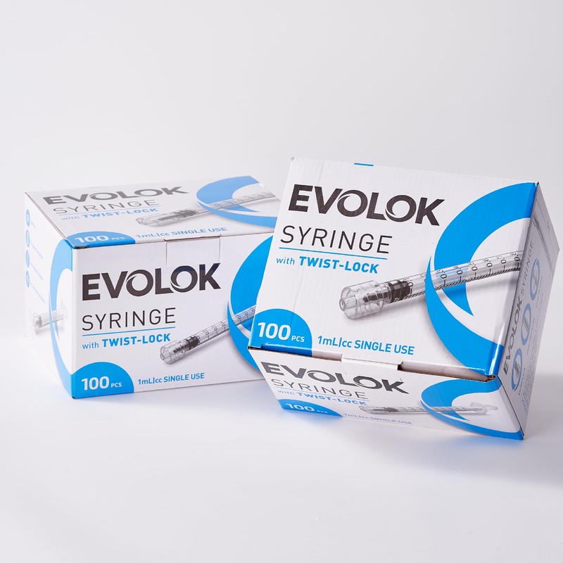 EvoLok 1ml Syringe - Box of 100