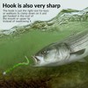 Thkfish - Juego de 10 anzuelos de Pesca de Agua