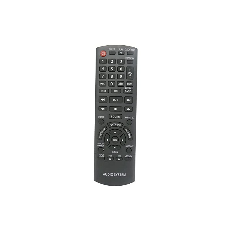 N2QAYB000641 VINABTY Replacement Remote Control for Panasonic Stereo System SA-HC35