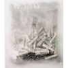 Drywall Anchor Kit 100pcs – Self Drilling Wall Plugs &